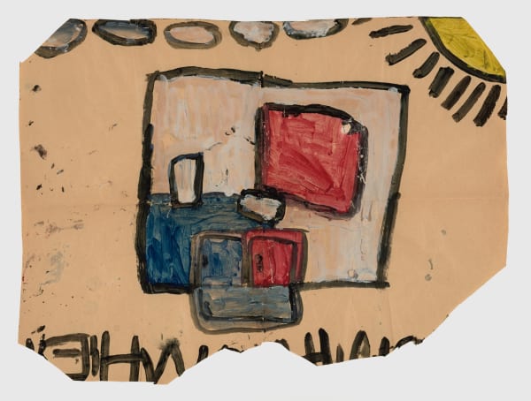 Untitled, 1972-1980 Tempera on paper 20.25 x 27.5 in (51.4 x 69.8 cm) (LM 64)