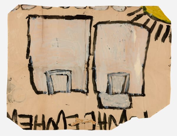 Untitled (No.14), 1972-1980 Tempera on paper 21 x 28 in (53.3 x 71.1 cm) (LM 125)