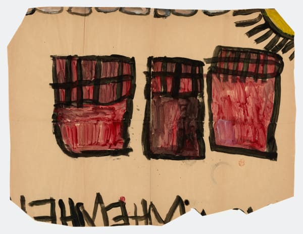 Untitled, 1972-1980 Tempera on paper 21.5 x 28.5 in (54.6 x 72.4 cm) (LM 2)