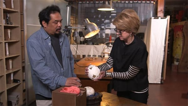 Gil Batle and Jane Pauley