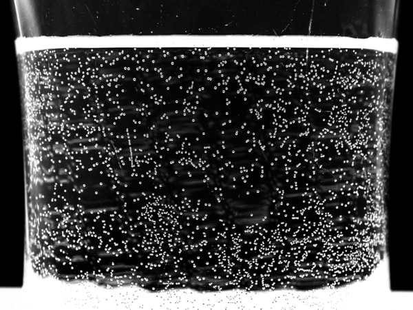 Amanda Means. Water Glass 11, 2000. Gelatin silver print. 22 x18 in. (cropped)