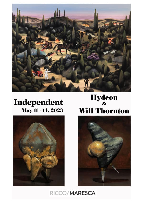 Independent Art Fair Hydeon and Will Thornton • In-person and Online