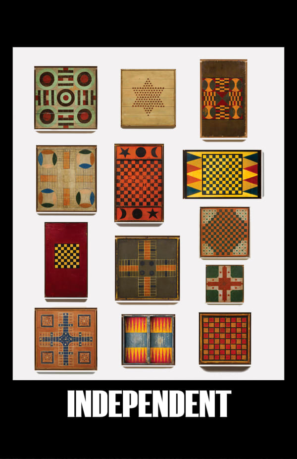 Independent Art Fair The Geometry of Play: American Game Boards, 1890 - 1925 • In-person and Online