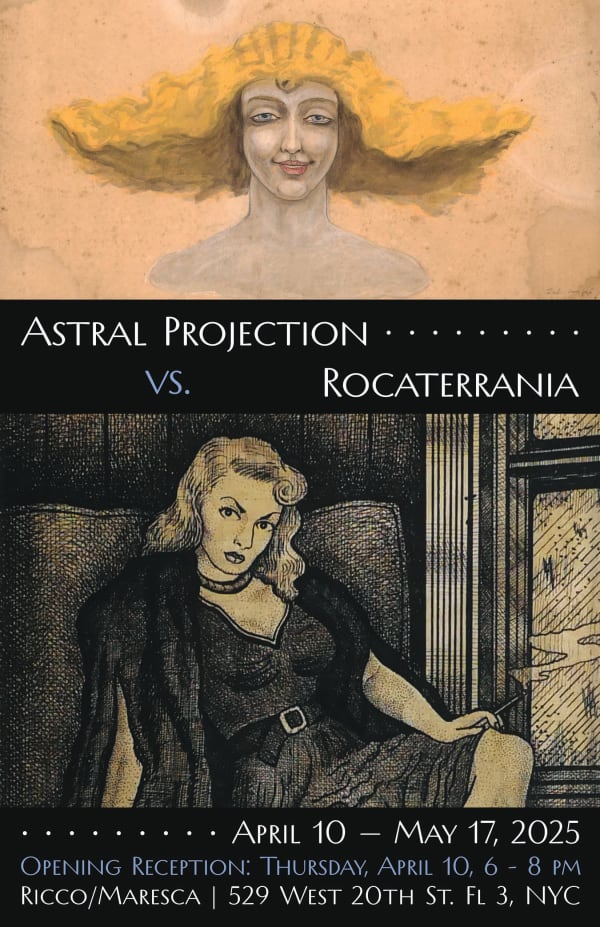 Astral Projection Vs. Rocaterrania Gallery One • In-Person and Online