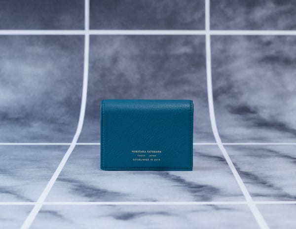 〈27〉MINI WALLET, TURQUOISE, 2019