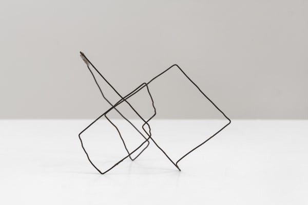 Franz Weissmann, três cubos em fio, sem data