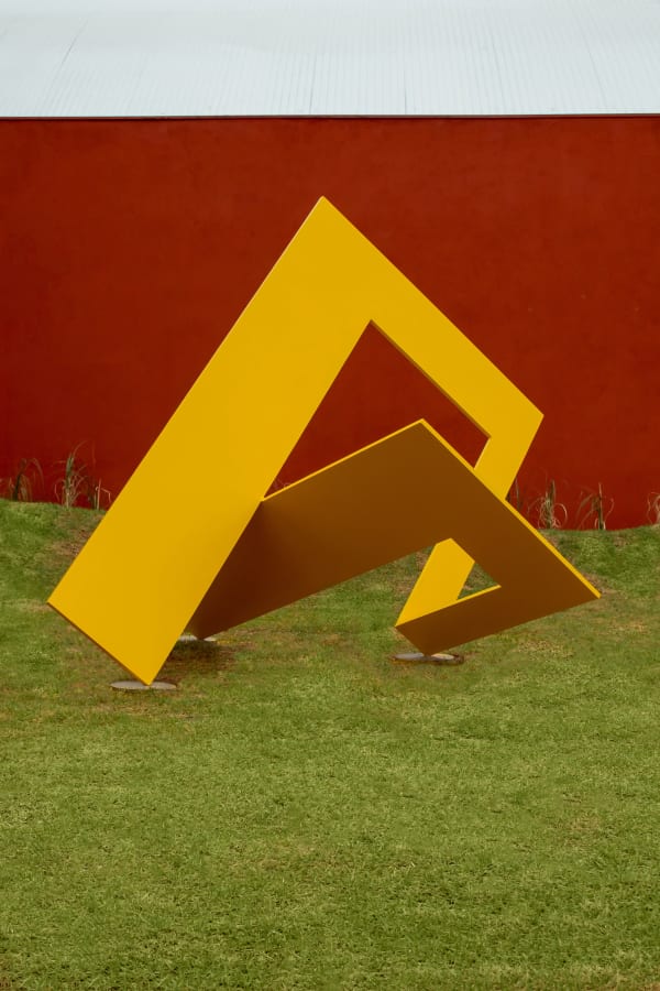 Franz Weissmann, Grande retângulo vazado em fitas, 1992