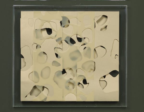 Laura Miranda, "Série Liquens – Ouro – LLD 09", 2014