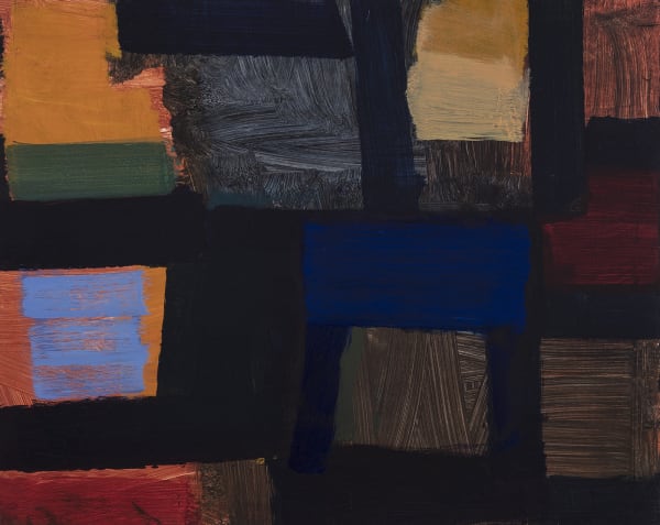 David Rich September 2016 , 2016-18 Oil, acrylic on wood panel 16x20 inches Signed and dated 2016-18 verso