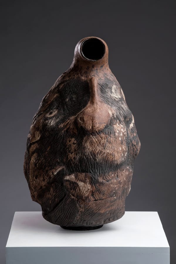 Donald Locke Wakenaam Spirit , 2008 Ceramic 20 x 11 x 13 inches