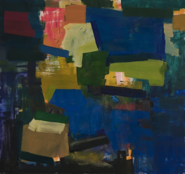 David Rich Tercero Vos , 2013-14 Oil on canvas 56x60 inches Signed and dated 2013-14 verso