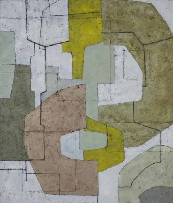 Christopher Wynter In Our Own Eyes , 2024 oil on canvas 28x24 inches Signed