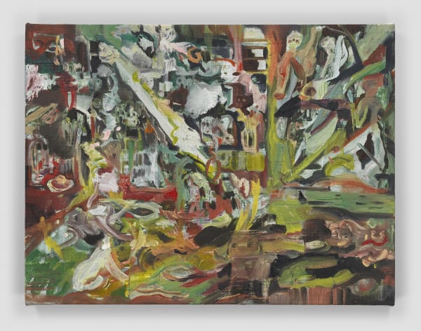 Garden garden, 2020 oil on linen 33.02 x 43.18 cm. 13 x 17 in.