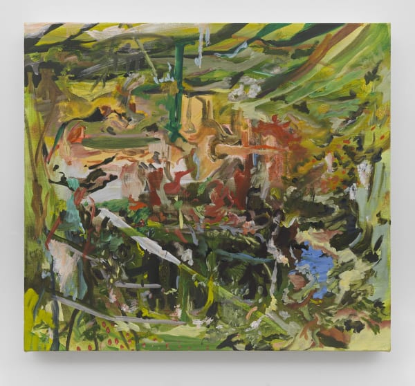 The Harvest Festival, 2021 oil on linen 43.18 x 48.26 cm. 17 x 19 in.