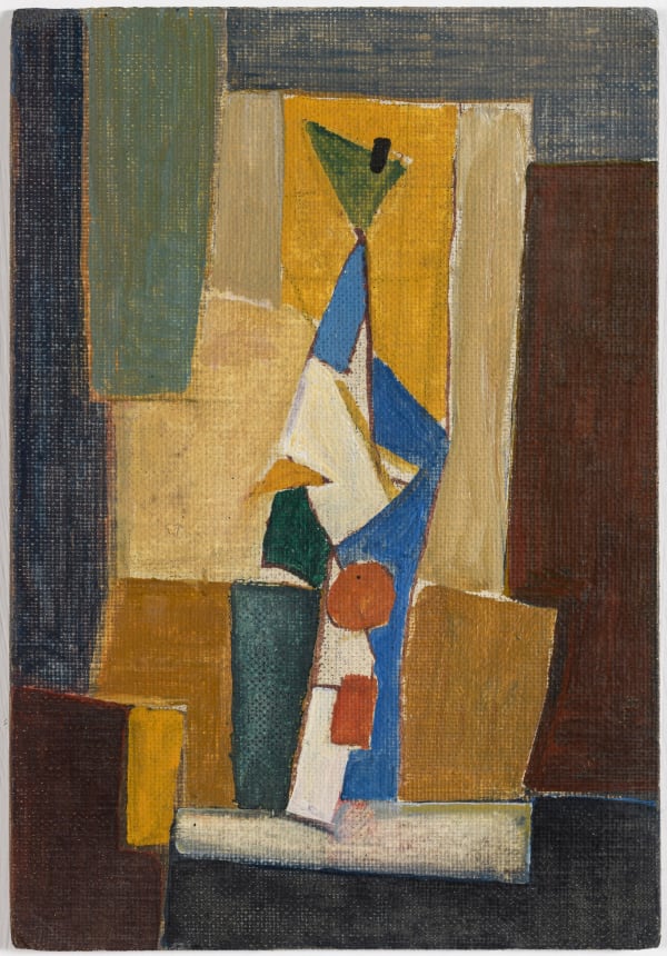 Bice Lazzari Senza titolo, c. 1949 oil on canvas 18 x 12.5 cm. 7 x 49 1/4 in.