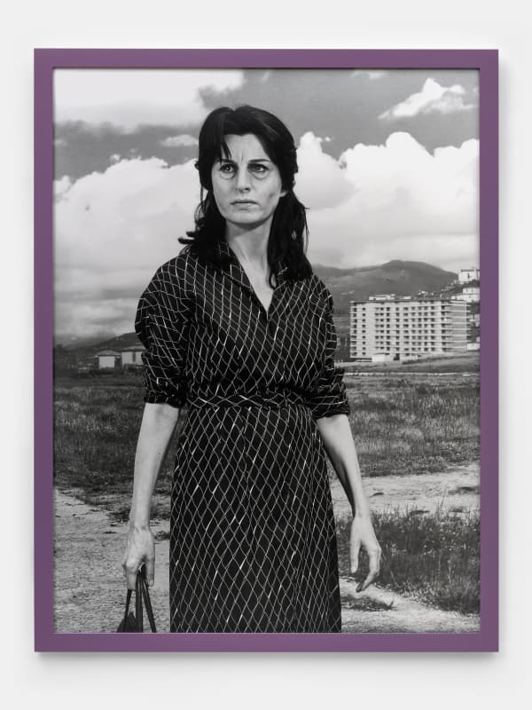 Gillian Wearing Me as Anna Magnani, 2024 framed bromide print 153 x 114.74 cm. 60 1/4 x 45 1/4 in. edition of 6 + 2AP (#1/6)