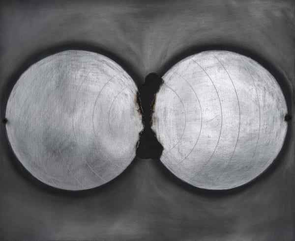 David Goldes Touching #26, 2020 Graphite on Black Gessoed Paper, Electrified with 15,000 volts © David Goldes. Courtesy of the artist and Yossi Milo, New York. High-Resolution Image