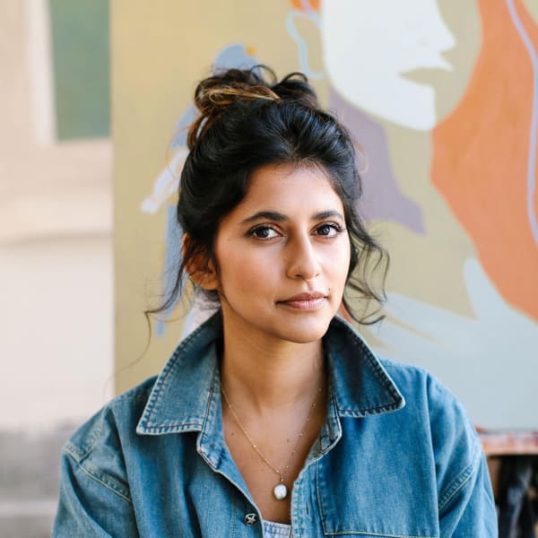 Anoushka Mirchandani at the India Art Fair