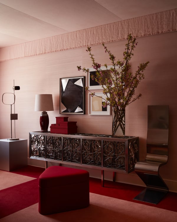 David Goldes, Alison Rossiter, and Paolo Serra at the 2024 Kips Bay Showhouse