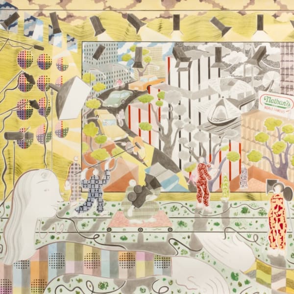 Alexa Guariglia and Hassan Hajjaj at Oakland University Art Gallery, Group Exhibition: System and Sequence: Pattern and Ornament in Contemporary...