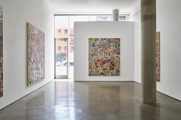 Cameron Welch: Labyrinth [Installation View]  Yossi Milo, New York, 2024  Photo Credit: Pernille Loof, Courtesy of 1stDibs