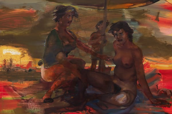 Angela Dufresne (American, b. 1969) Perfect Storms, 2015 Oil on canvas 34" x 50" (86.4 x 127 cm) (ADuf.20904)
