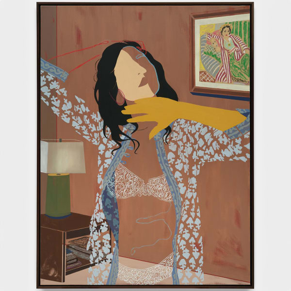 Anoushka Mirchandani (Indian, b. 1988) RISE, 2024 Oil and Oil Pastel on Canvas 40 x 30 inches (101.5 x 76 cm)