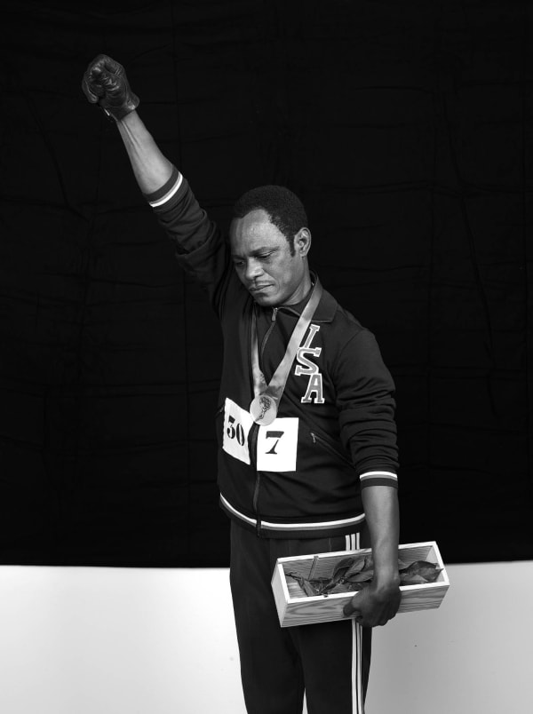 Samuel Fosso (Cameroonian, b. 1962) From the series 'African Spirits' L_002993 (Angela Davis), 2008 Ilford Fiberbased Glossy Paper Available in Two Sizes