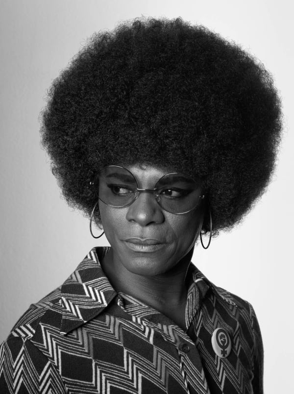 Samuel Fosso (Cameroonian, b. 1962) From the series 'African Spirits' L_002993 (Angela Davis), 2008 Ilford Fiberbased Glossy Paper Available in Two Sizes