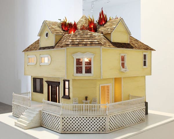 Sarah Anne Johnson (Canadian, b. 1976) House on Fire, 2009 Mixed Media