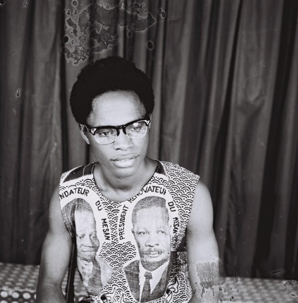 Samuel Fosso (Cameroonian, b. 1962) Autoportrait, From the series 70's Lifestyle (SM19), 1975-1978 Gelatin Silver Print Available in Two Sizes