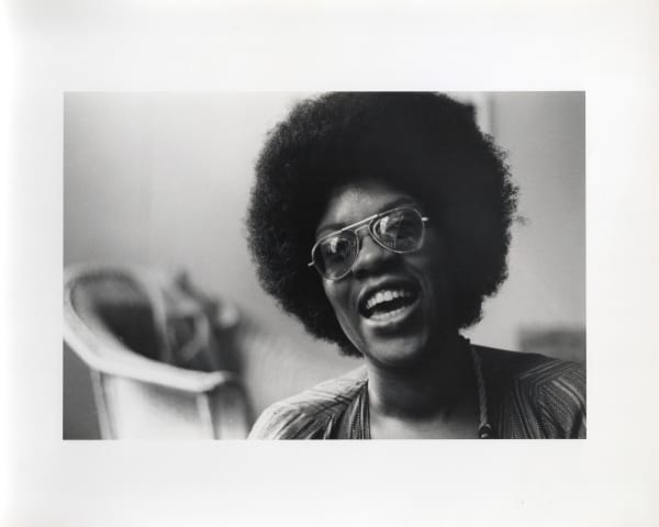 Jeanne Lee, ca. 1970s Gelatin silver print 8 x 10 inches © Kristina Shook & The Estate of M. Melissa Shook