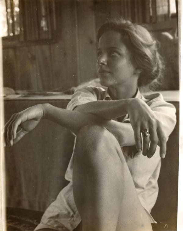 Kemper Peacock Melissa Shook, ca. 1960s Gelatin silver print 10 x 8 inches © Kristina Shook & The Estate of M. Melissa Shook