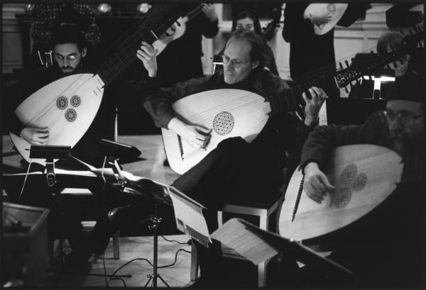 Early music concert, Corpus Christi Church, Upper West Side, March 10, 1999 1999, printed 2022 Gelatin silver print with selenium tone Edition of 20 plus 1 artist's proof (WMS005)