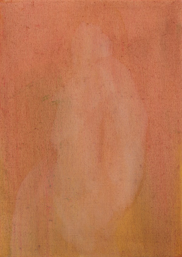 Track of Colors #1 by Eiko Tracing the colors of the 1951 painting "Nude Woman in Yellow" by Fujikawa Eiko
