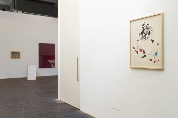 "Correlações entre variáveis Aleatórias: Julio Plaza e Nelson Leirner", 2019 - Galeria Marilia Razuk. Foto (Photo) Claus Lehmann