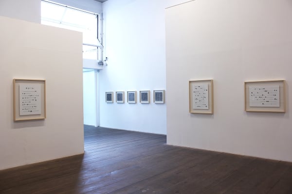 Babel. Drawings by Johanna Calle, Vista parcial da exposição (Exhibition view)
