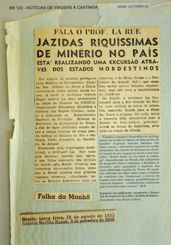 Mabe Bethônico/ BR 122: Notícias de Viagens à caatinga. Foto (photo): Everton Ballardin