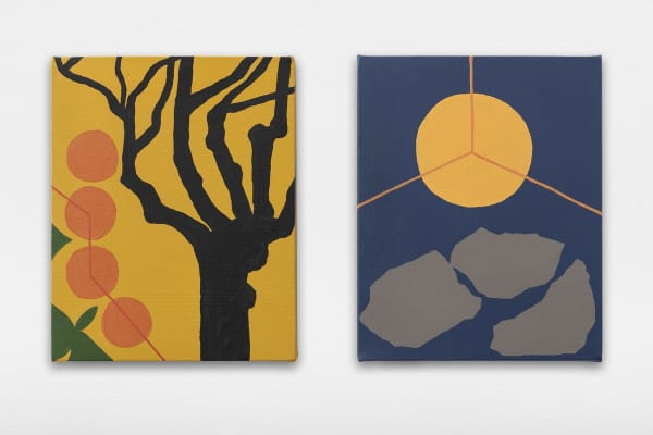 Mariana Serri, Ocre e Azul, 2021