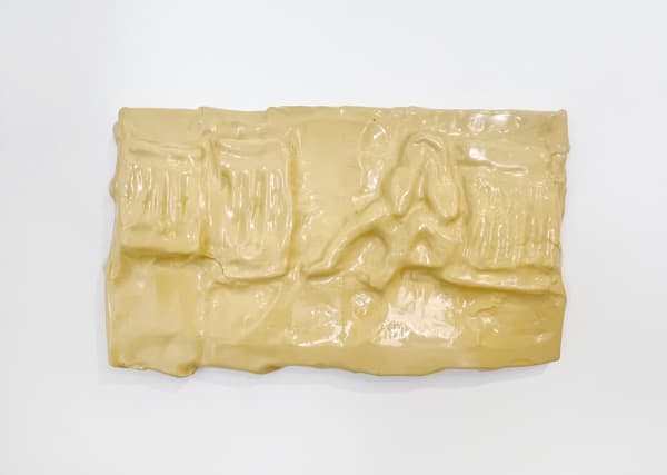 Sergio Romagnolo, Sem título (mulher na calçada), 1988