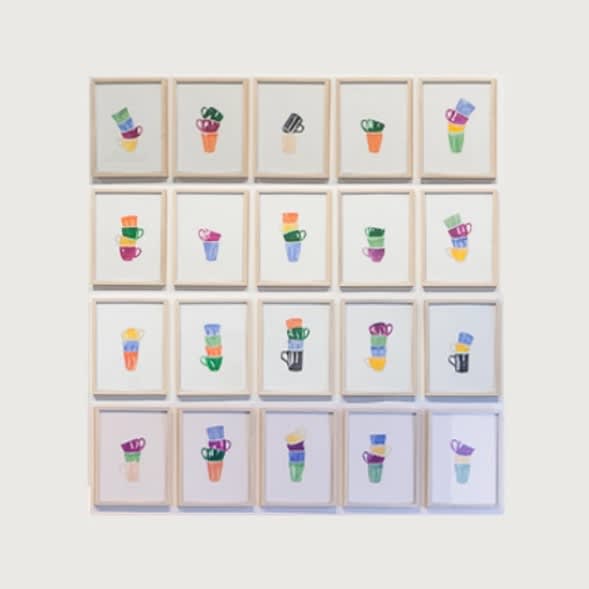 Gustavo Rezende, Xícaras (Cups), 2017