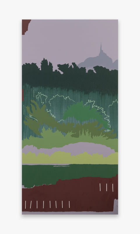 Mariana Serri, Da Série Portas (Brejo e Lago lilás), 2021