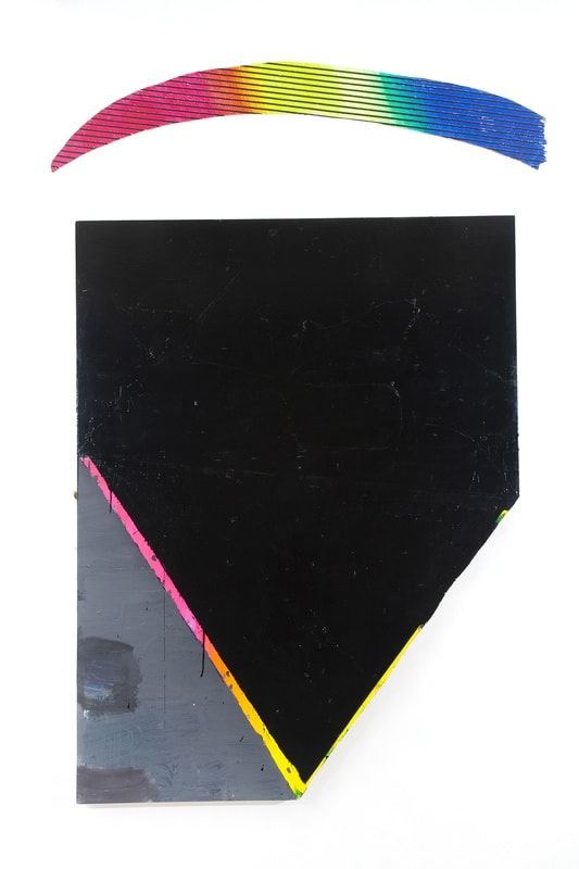 Rafael Alonso, Retrato do pintor coxo com muleta, 2016