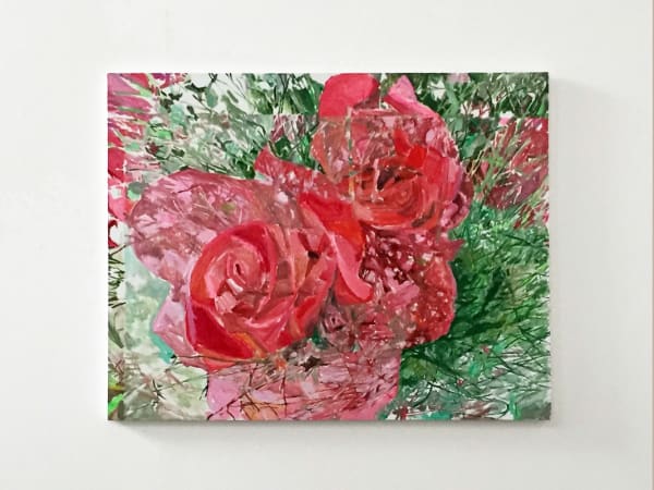 Vista da exposição "Sapatos e Flores", 2017 - Sergio Romagnolo