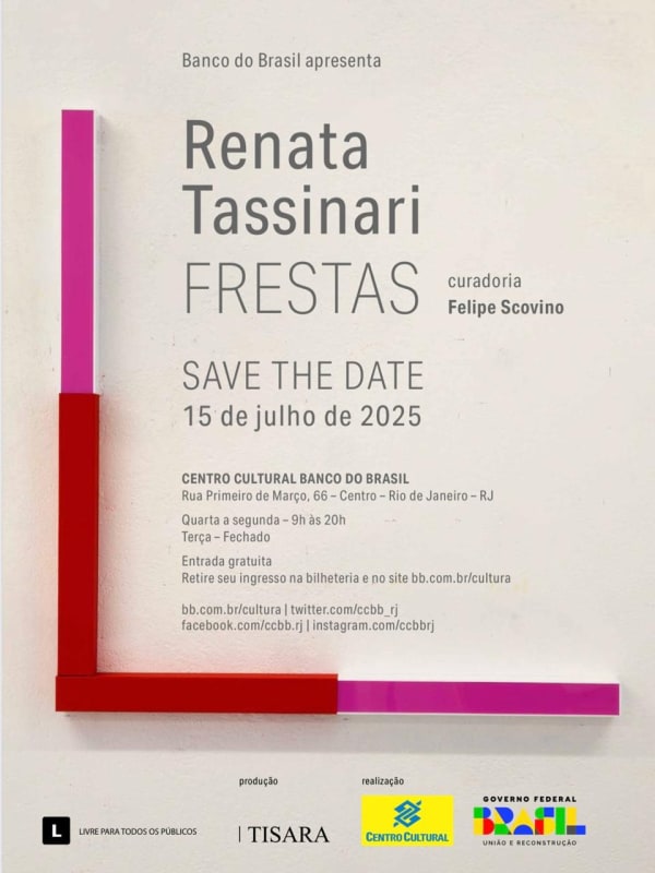 Renata Tassinari no CCBB - Centro Cultural Banco do Brasil , Rio de Janeiro