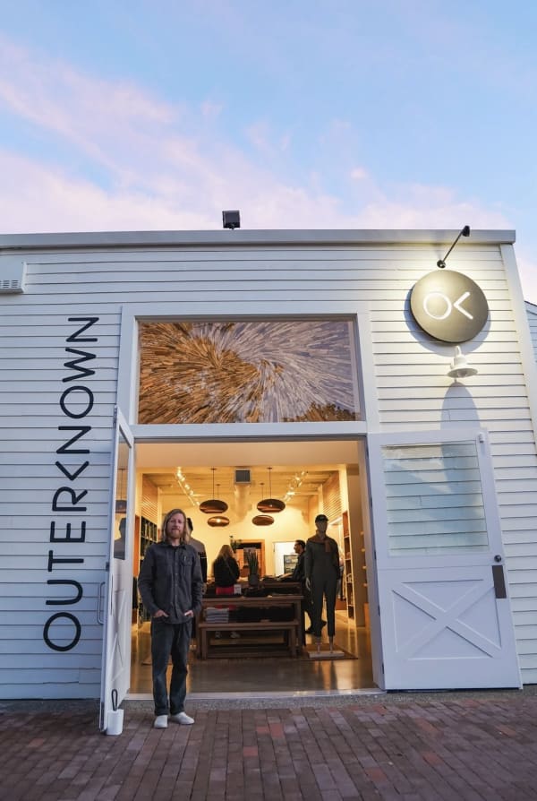 Installation for Outerknown in Marin, CA