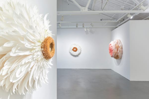 Marin Independent Journal - Fairfax artist’s paper flower sculptures explore aging, beauty