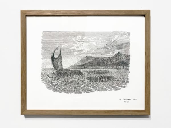 Martin Machado Bringing Gifts From ABC To Capt. Cook