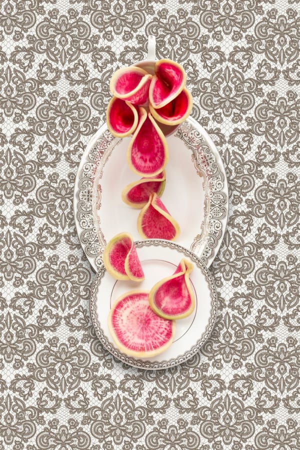 Waterford Lismore Lace with Watermelon Radish (2019)