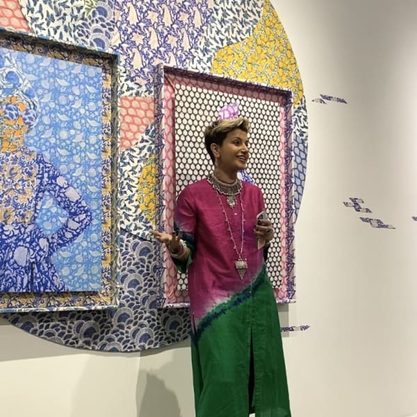 Alia Ali Artist Talk in Gallery